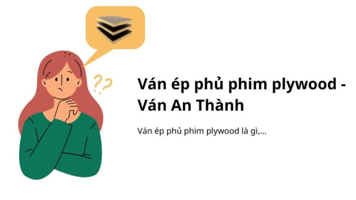 ván ép phủ phim plywood - ván an thành